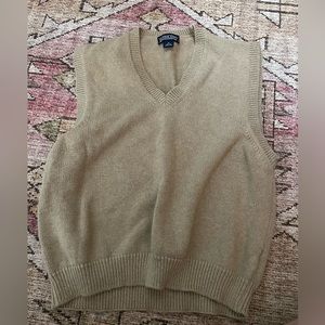 VINTAGE Lands End sweater vest